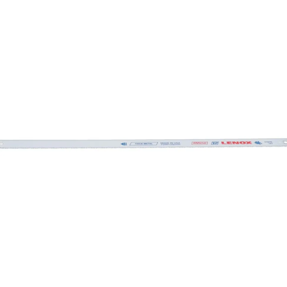 10" 18 TPI Bi-Metal Hand Hacksaw Blade