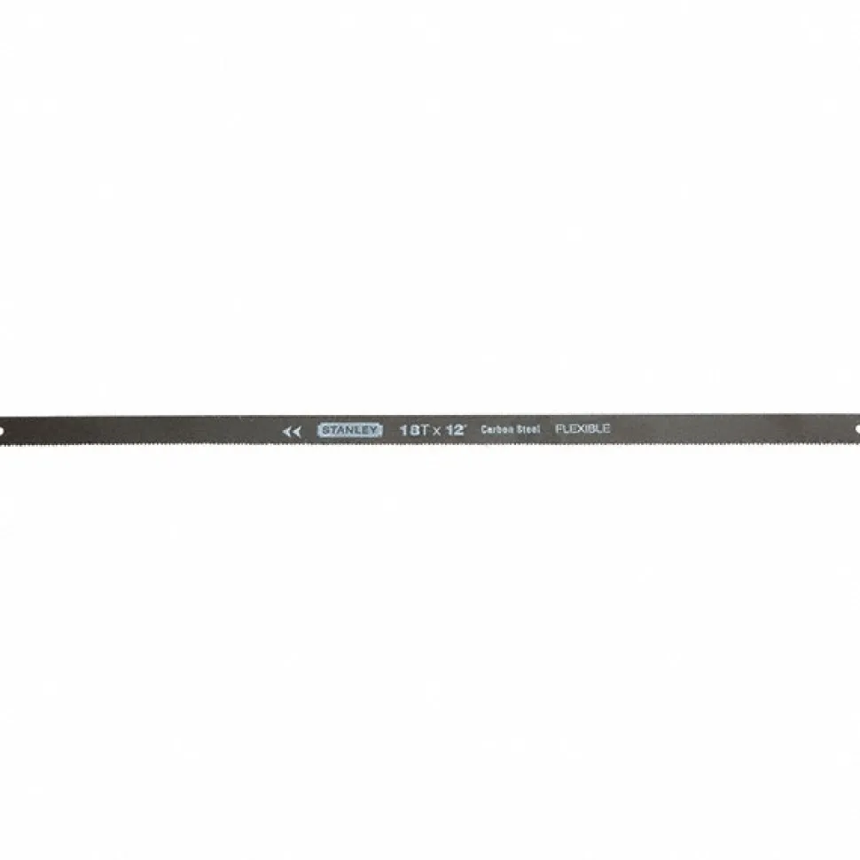 12" 18 TPI Carbon Steel Hand Hacksaw Blade