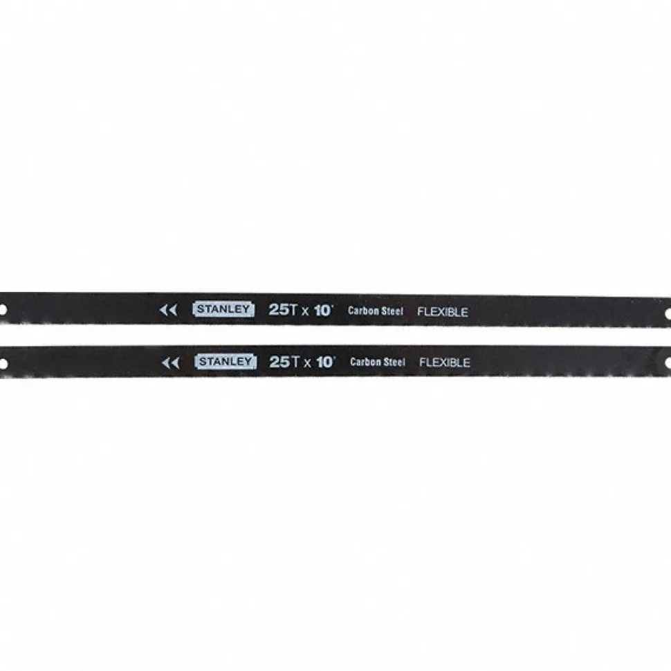 10" 24 TPI Carbon Steel Hand Hacksaw Blade
