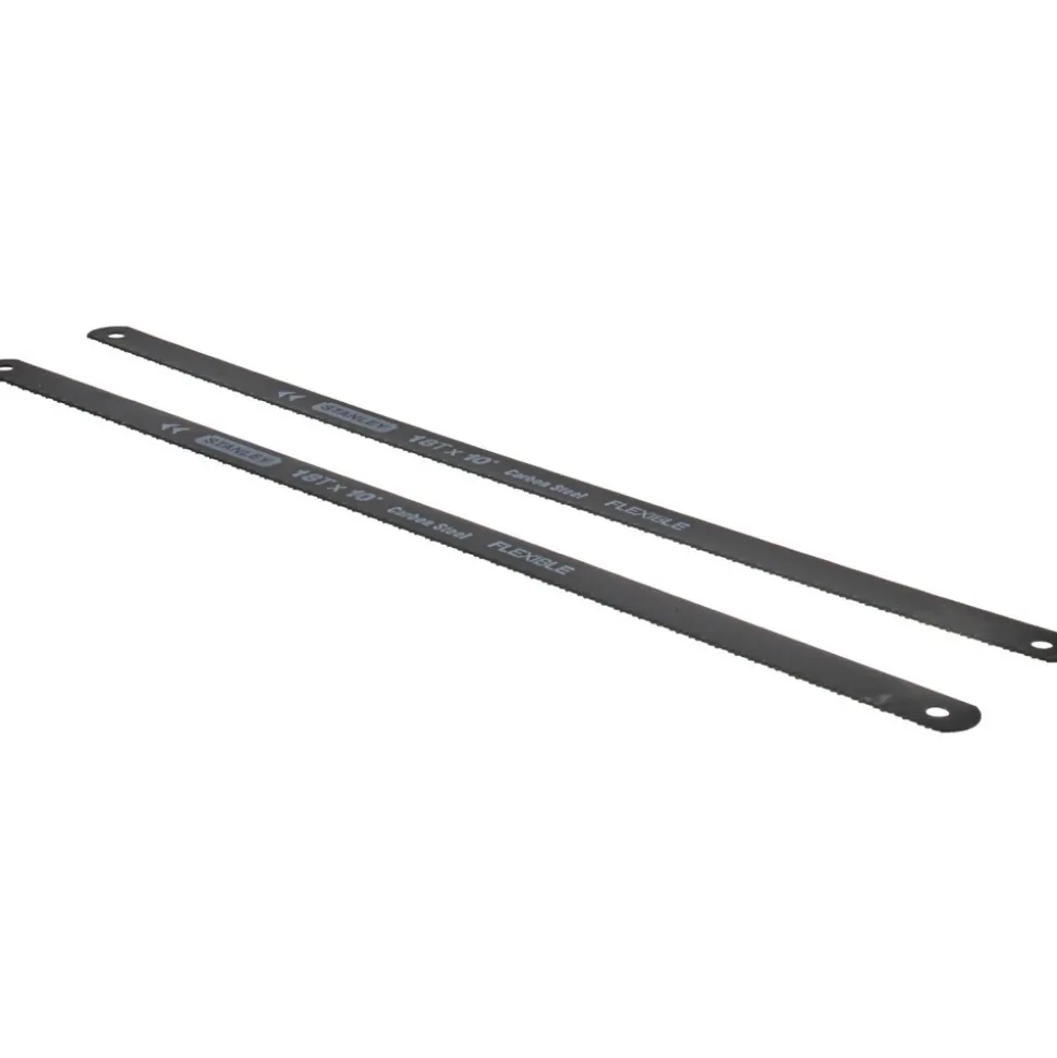 10" 18 TPI Carbon Steel Hand Hacksaw Blade