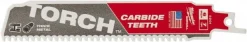 6" 8 TPI TORCH™ with Carbide Teeth SAWZALL® Blade, 1-Pack