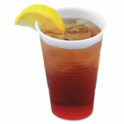 Translucent Plastic Cold Cups, 3 oz, Polypropylene, 125/Bag, 20 Bags/Carton