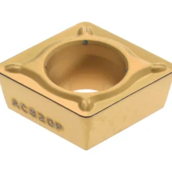 Turning Insert: CPMT32.52ESU AC820P, Carbide