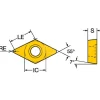 Turning Insert: DCMT32.51-PM 4425, Carbide
