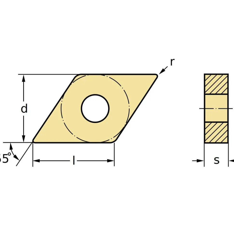 Turning Insert: DNMG150408-RM5 WSM30S, Carbide
