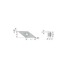 Turning Insert: VCGT331AS IC20, Carbide