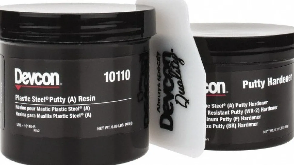 Two-Part Epoxy: 1 lb, Pail Adhesive
