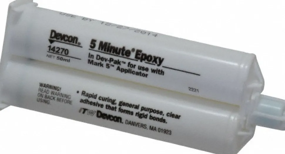 Two-Part Epoxy: 2 oz, Cartridge Adhesive