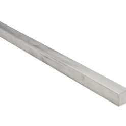Undersized Key Stock: 1/2" High, 1/2" Wide, 12" Long, 18-8 Stainless Steel