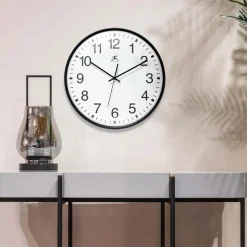 Wall Clocks: Clock Type: Dial; Display Type: Analog; Power Source: Battery; Clock Movement Control: Quartz