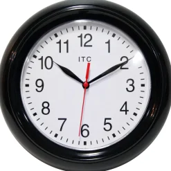 Wall Clocks: Clock Type: Dial; Display Type: Analog; Power Source: Battery; Clock Movement Control: Manual