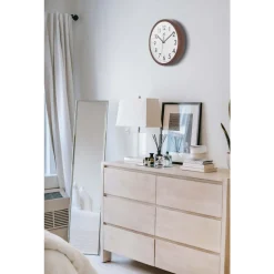 Wall Clocks: Clock Type: Dial; Display Type: Analog; Power Source: Battery; Clock Movement Control: Quartz
