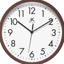 Wall Clocks: Clock Type: Dial; Display Type: Analog; Power Source: Battery; Clock Movement Control: Quartz