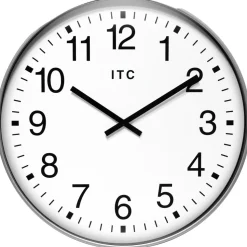 Wall Clocks: Clock Type: Dial; Display Type: Analog; Power Source: Battery; Clock Movement Control: Manual