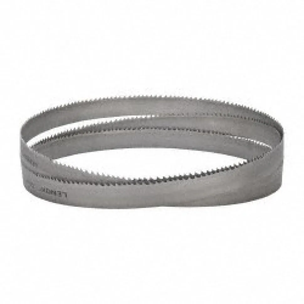 Welded Bandsaw Blade: 11' 6 Long x 1-1/4" Wide x 3 to 4 TPI