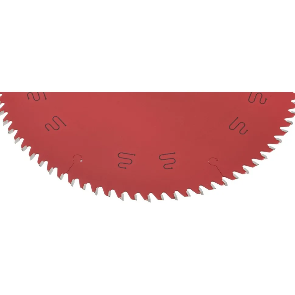 Wet & Dry Cut Saw Blade: 12" Dia, 1" Arbor Hole, 0.118" Kerf Width, 80 Teeth
