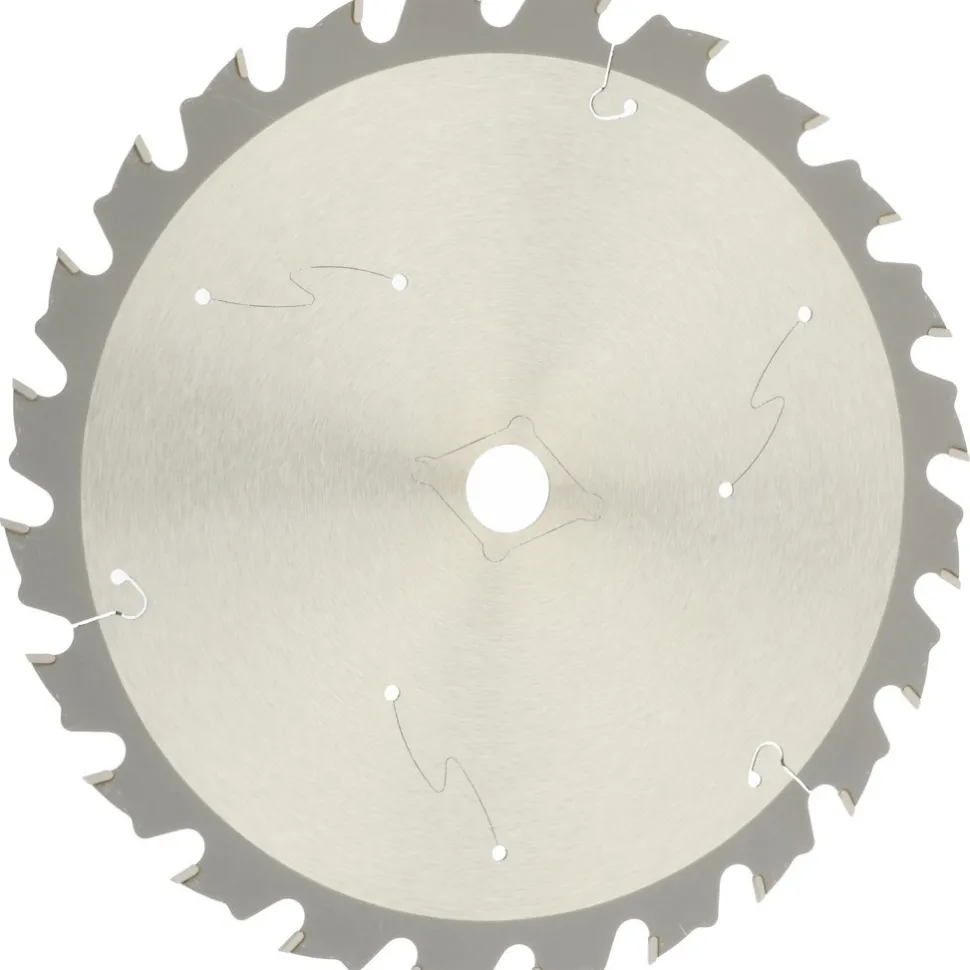 Wet & Dry Cut Saw Blade: 7-1/4" Dia, 5/8" Arbor Hole, 0.0709" Kerf Width, 24 Teeth