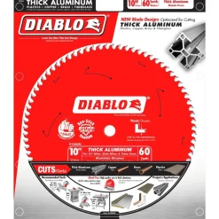 Wet & Dry Cut Saw Blade: 10" Dia, 5/8" Arbor Hole, 60 Teeth