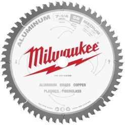 Wet & Dry Cut Saw Blade: 7-1/4" Dia, 5/8" Arbor Hole, 0.079" Kerf Width, 56 Teeth