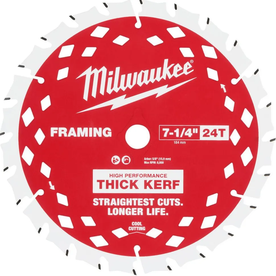 Wet & Dry-Cut Saw Blades: Blade Diameter (Inch): 7-1/4; Blade Material: Carbide Tipped