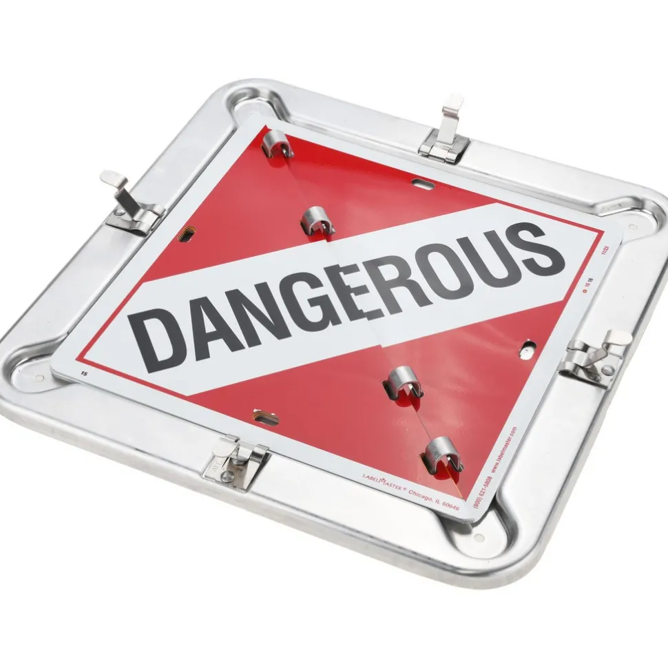 13-1/2" Wide x 13-1/2" High, Placard