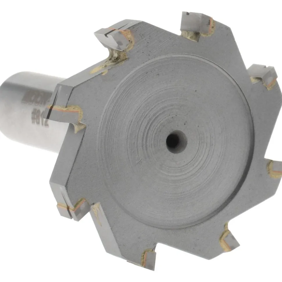 Woodruff Keyseat Cutter: 1-1/2" Cut Dia, 1/4" Cut Width, 1/2" Shank Dia, Straight Tooth