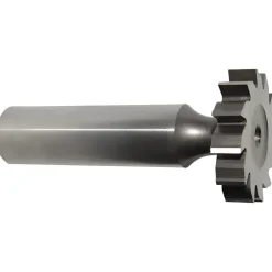 Woodruff Keyseat Cutter: 7/8" Cut Dia, 5/32" Cut Width, 1/2" Shank Dia, Straight Tooth