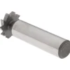 Woodruff Keyseat Cutter: 3/4" Cut Dia, 1/8" Cut Width, 1/2" Shank Dia, Straight Tooth