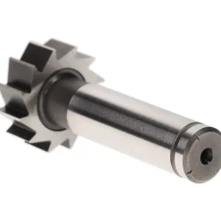 Woodruff Keyseat Cutter: 1" Cut Dia, 3/8" Cut Width, 1/2" Shank Dia, Straight Tooth