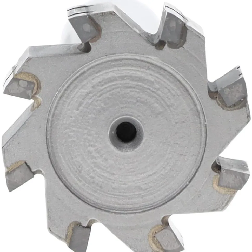 Woodruff Keyseat Cutter: 1" Cut Dia, 5/16" Cut Width, 1/2" Shank Dia, Straight Tooth