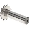 Woodruff Keyseat Cutter: 1-1/8" Cut Dia, 1/16" Cut Width, 1/2" Shank Dia, Straight Tooth