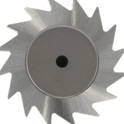 Woodruff Keyseat Cutter: 1-1/2" Cut Dia, 7/32" Cut Width, 1/2" Shank Dia, Straight Tooth