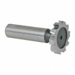 Woodruff Keyseat Cutter: 1-1/8" Cut Dia, 3/16" Cut Width, 1/2" Shank Dia, Staggered Tooth