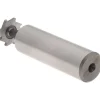Woodruff Keyseat Cutter: 1/2" Cut Dia, 1/16" Cut Width, 1/2" Shank Dia, Staggered Tooth