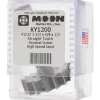Woodruff Keyseat Cutter: 1-1/2" Cut Dia, 3/8" Cut Width, 1/2" Shank Dia, Straight Tooth