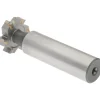 Woodruff Keyseat Cutter: 3/4" Cut Dia, 3/16" Cut Width, 1/2" Shank Dia, Straight Tooth