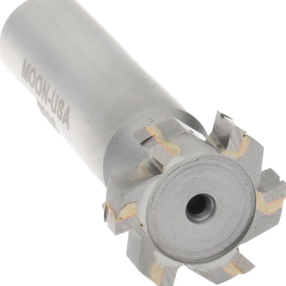 Woodruff Keyseat Cutter: 3/4" Cut Dia, 3/16" Cut Width, 1/2" Shank Dia, Straight Tooth