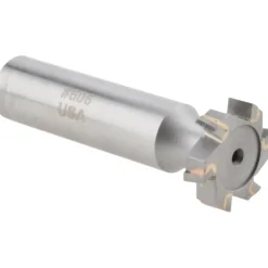 Woodruff Keyseat Cutter: 3/4" Cut Dia, 3/16" Cut Width, 1/2" Shank Dia, Staggered Tooth