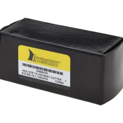 Woodruff Keyseat Cutter: 1-1/4" Cut Dia, 3/16" Cut Width, 1/2" Shank Dia, Straight Tooth