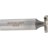 Woodruff Keyseat Cutter: 3/4" Cut Dia, 1/8" Cut Width, 1/2" Shank Dia, Staggered Tooth