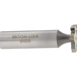 Woodruff Keyseat Cutter: 3/4" Cut Dia, 1/8" Cut Width, 1/2" Shank Dia, Staggered Tooth