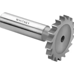 Woodruff Keyseat Cutter: 5/8" Cut Dia, 1/2" Shank Dia, Straight Tooth
