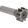 Woodruff Keyseat Cutter: 1" Cut Dia, 3/8" Cut Width, 1/2" Shank Dia, Staggered Tooth