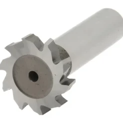 Woodruff Keyseat Cutter: 1" Cut Dia, 3/16" Cut Width, 1/2" Shank Dia, Staggered Tooth