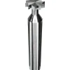 Woodruff Keyseat Cutter: 1/2" Cut Dia, 3/64" Cut Width, 3/8" Shank Dia, Straight Tooth