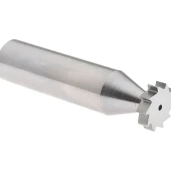 Woodruff Keyseat Cutter: 1/2" Cut Dia, 1/8" Cut Width, 1/2" Shank Dia, Straight Tooth