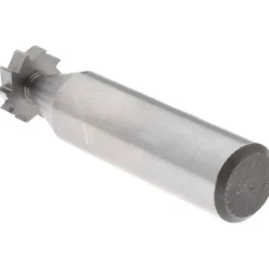 Woodruff Keyseat Cutter: 1/2" Cut Dia, 1/8" Cut Width, 1/2" Shank Dia, Straight Tooth