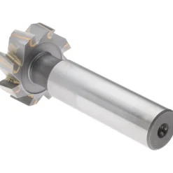 Woodruff Keyseat Cutter: 1" Cut Dia, 5/16" Cut Width, 1/2" Shank Dia, Staggered Tooth
