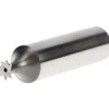 Woodruff Keyseat Cutter: 1/4" Cut Dia, 1/64" Cut Width, 1/2" Shank Dia, Straight Tooth