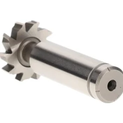 Woodruff Keyseat Cutter: 7/8" Cut Dia, 3/16" Cut Width, 1/2" Shank Dia, Staggered Tooth